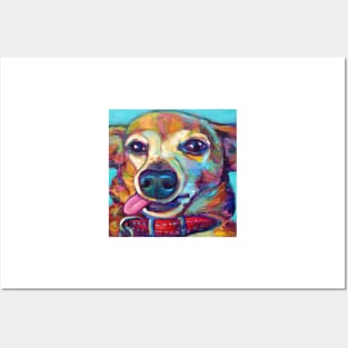 Junior the Chiweenie by artist Robert Phelps Posters and Art